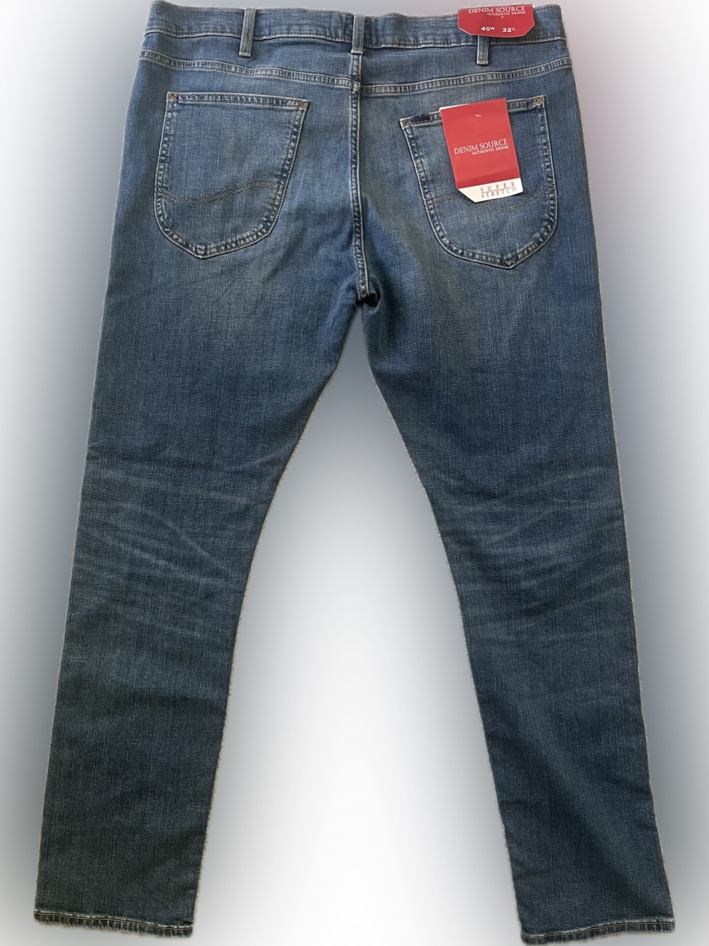 DENIM SOURCE Jean Size 40W X 32L, Super Stretch, Men - Picture 2 of 7